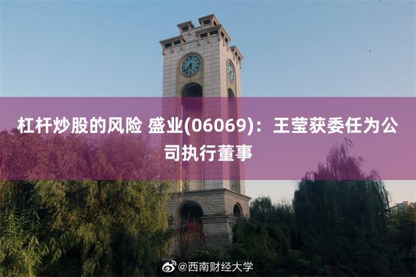 杠杆炒股的风险 盛业(06069)：王莹获委任为公司执行董事