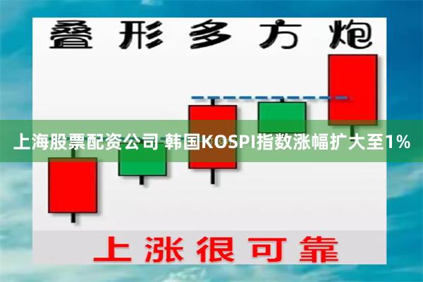 上海股票配资公司 韩国KOSPI指数涨幅扩大至1%