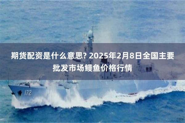 期货配资是什么意思? 2025年2月8日全国主要批发市场鳗鱼价格行情